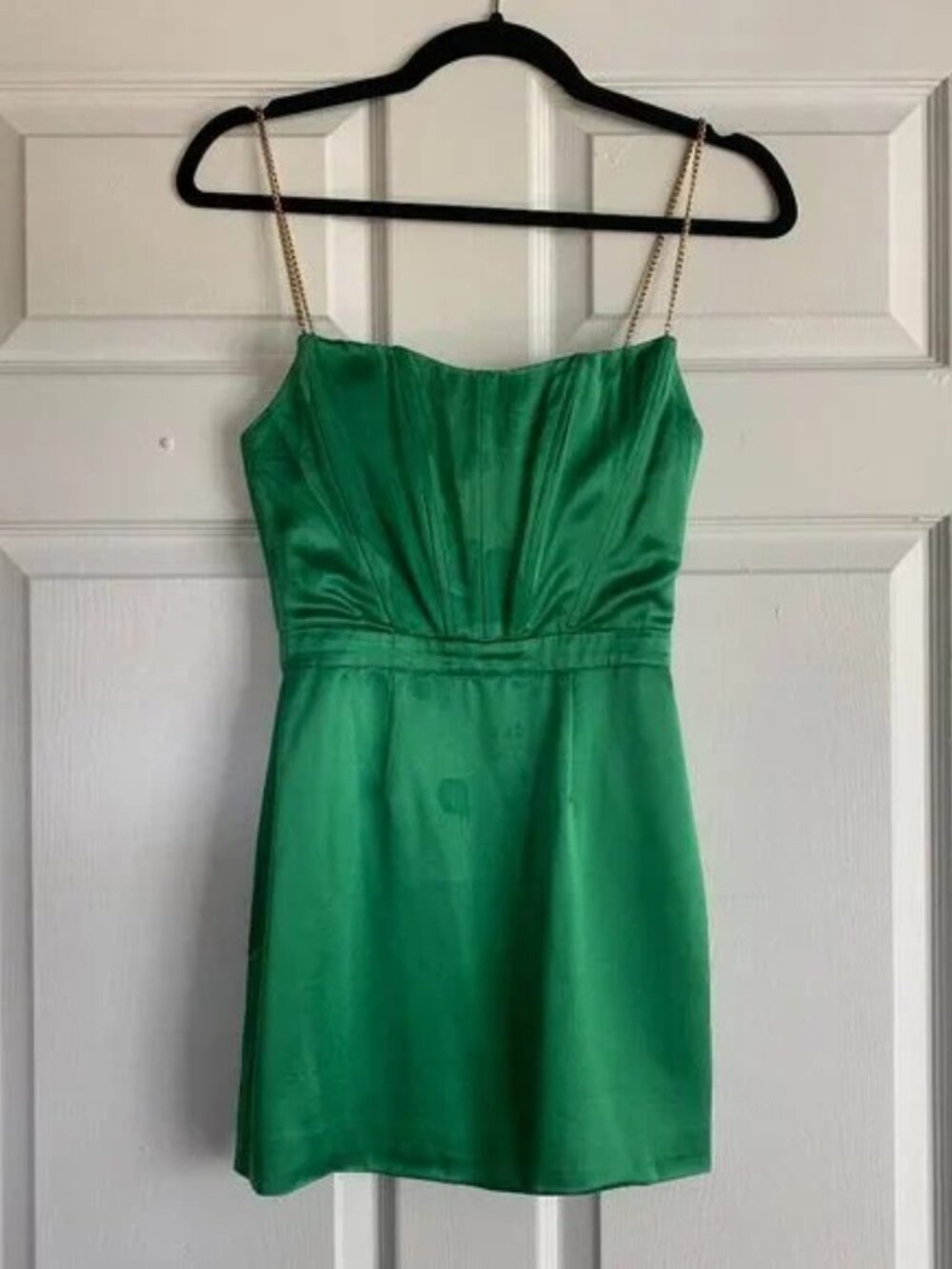 Retrofete | Easton Chain Strap Mini Dress